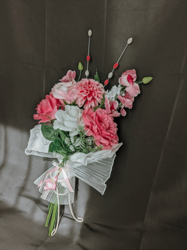 My Melody Pink Bloom Bouquet - Image 3